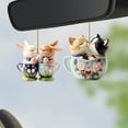 thumbnail image 5 of Gkeoshab Hangs Valentine's Day : Sweet Tea Cup Acrylic Charm Car /Backpack Adorable Accessory Home & Garden, 5 of 5