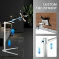 thumbnail image 3 of Book Holders for Reading Hands Free，Multifunctional Book Stand for Reading  with Wooden Platform，Rotatable & Liftable Portable Book Stand，Suitable for Read/Cooking/Office Use, 3 of 6