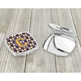 thumbnail image 3 of Letter C Football Purple and Gold Compact Mirror CJ1064-CSCM, 3 of 4