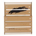 thumbnail image 4 of Mesa de camping portátil de aluminio de doble cubierta, duradera, con diseño plegable para exteriores, para senderismo y picnics, 4 of 8