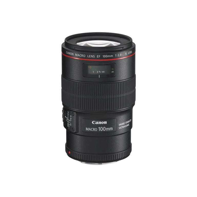 Canon EF 100mm f/2.8L Macro IS USM L-Series Lens (3554B002 Canon EF 100mm f/2.8L Macro IS USM L-Series Lens (3554B002