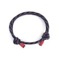 thumbnail image 2 of Pulsera de paracord trenzada con cadena de cuerda y dijes para hombre, joyería para hombre, nueva Fa, 11, 2 of 5