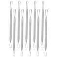 thumbnail image 3 of Shisuyan 7pcs Double Ended Comedone Kit Blackhead Removal Tools With Non Slip Handle For Pimple And Whitehead Treatment, 3 of 8