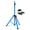 Sky Blue, variant on Adjustable Height Speaker Stand Tripod 40-72 inch, 100lb Capacity Heavy Duty PA DJ Monitor Stand with 35mm Mount, Non-Slip Base for Studio Stage Home Use