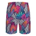 thumbnail image 6 of Naloa Tropical Leaves Men's Beach Shorts, Surfing shorts, Swim trunks, Quick Dry Swim Trunks for Surfing Beach Fun - Small, 6 of 9