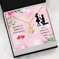 thumbnail image 1 of Juntos lo Tenemos Todo Anchor Pendant Necklace Message Card, 1 of 7