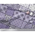 thumbnail image 3 of Soimoi Tissu Popeline de Coton Géométrique, Damas & Mandala Patchwork Imprimé Tissu au Mètre 42 Pouces de Large, 3 of 3