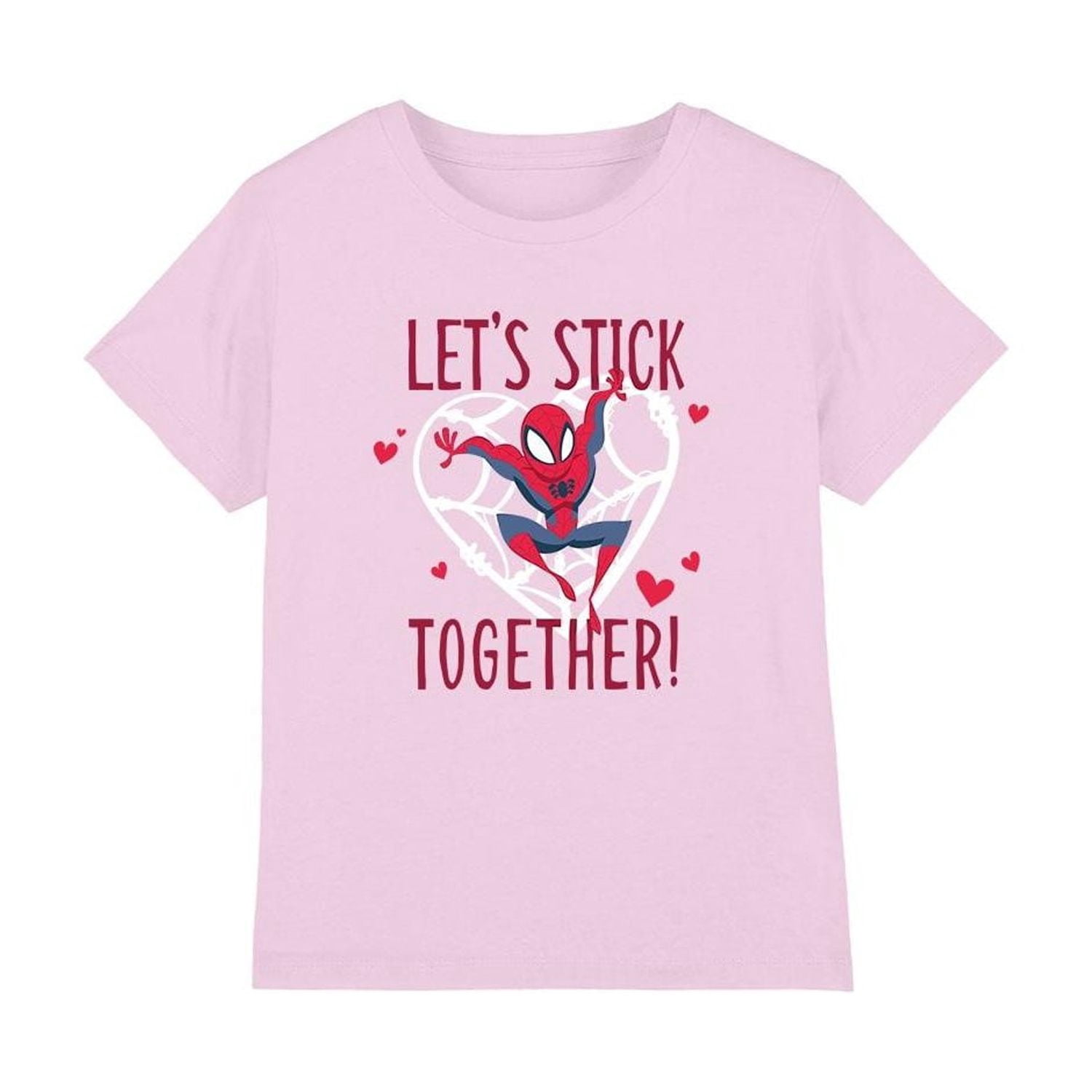 Spider-Man T-Shirt de la Saint-Valentin pour Garçons/filles