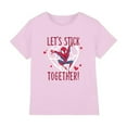 thumbnail image 1 of Spider-Man T-Shirt de la Saint-Valentin pour Garçons/filles, 1 of 4