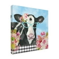 thumbnail image 4 of Canvas Wall Art - Jean Plout 'Farm Animal Beauties A' Wall Art for Living Room, Bedroom, or Office Décor by Trademark Fine Art - 35 x 35 Inches, 4 of 4