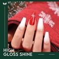 thumbnail image 4 of Morovan Nail Polish Set 6 Colors Red Green Christmas Glitter Mini Gold Silver Nail Polish Kit Quick Dry Manicure Nail Art Manicure DIY Home Salon Gift for Women, 4 of 8
