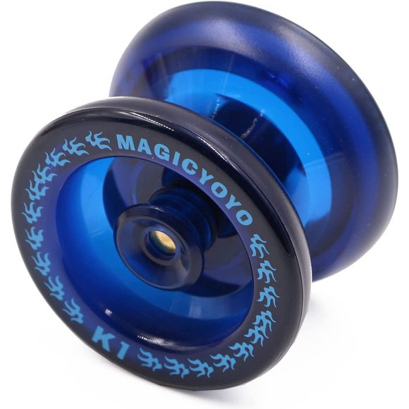 Yoyos for Kids MAGIC YOYO K1 Responsive Yo-yo for Beginner Easy Yo-yos Plastic Yo Yo Set Deep Blue