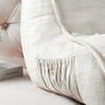 thumbnail image 6 of Home Soft Things DO-IT-YOURSELF Textured Velvet Bedrest Pillow - Gardenia - 20" x 18" x 17", 6 of 8