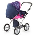 thumbnail image 4 of Bayer Dolls- Baby Doll City Star Pram in Polka Dots for Dolls/Stuffed Animals up to 18", 4 of 7
