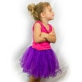 thumbnail image 4 of Little Girls Tutu Ruffle Edge 3-Layer (4 mo - 3T) Red, 4 of 4