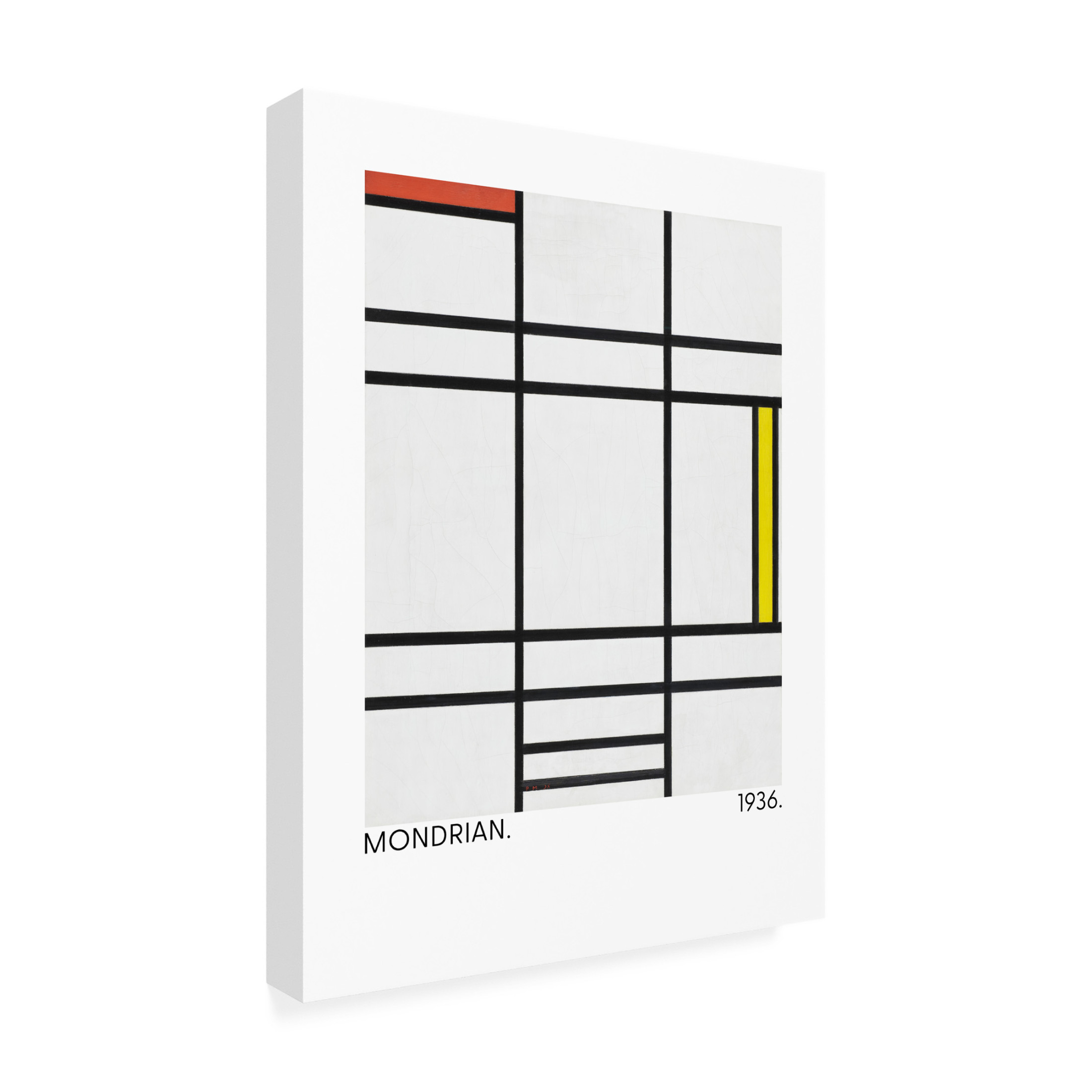 Trademark Fine Art Pictufy Composition 1936 Canvas Wall Art