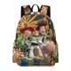 thumbnail image 1 of Toy Story-theme Backpack, Campus style schoolbag Bookbag with Adjustable Shoulder Straps And Large Zip Compartment, Unisex Travel Bags.42x30x15cm, 1 of 6