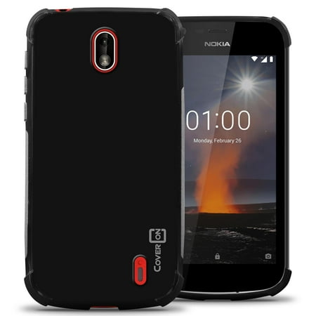 Nokia Series - CoverON Nokia 1 (2018) Case, FlexGuard Series Soft Flexible Slim Fit TPU Phone Cover