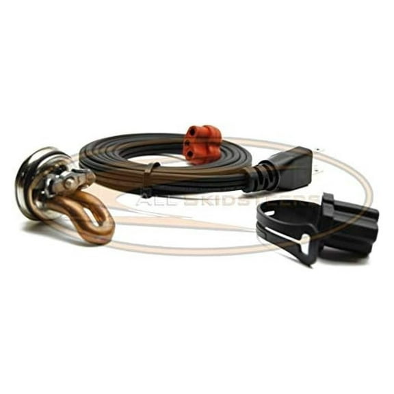 Engine Block Heater for Bobcat 751 753 763 773 7753 S130 S150 S160 S175 S185 S205 T110 T140 T180 T190 S450 S510 S530 Skid Steers | Replaces # 6720736