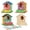 4Pcs, variant on Bird House Kits for Adult, Wooden DIY Birdhouse Kit, Outdoor Woodworking Crafts Freestyle Painting, Arts and Crafts Projects with Paints & Brushes, Hanging Birdhouse for Garden Yard Decor Gifts (
