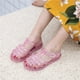thumbnail image 4 of Sandalias para niños, zapatos de cristal, de 3 a 9 años, para estudiantes de primaria, princesas, Roma, color gelatina, zapatos para niños, 4 of 6