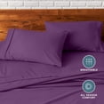 thumbnail image 6 of Bare Home Pillowcase Set - Premium 1800 Collection - Double Brushed - Ultra Soft - King Size, Plum, 2 Count, 6 of 8