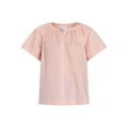 thumbnail image 6 of Time and Tru Women's Cotton Button Up Blouse with Short Sleeves, Sizes XS-XXXL, 6 of 6
