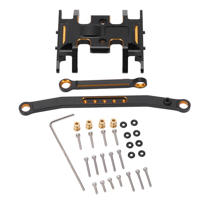Accesorios RC, Grupo de dirección de coche RC Armadura de chasis RC Base de caja de cambios de aleación de aluminio Los mejores materiales