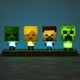 thumbnail image 3 of Lámpara 3D Paladone Minecraft Creeper Verde Luz Nocturna para Jugadores, 3 of 8