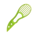 thumbnail image 1 of Rebanador de aguacate extraíble, utensilio de cocina, cortador multifuncional de cáscara de fruta Verde, 1 of 8