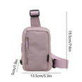 thumbnail image 4 of Viflosae Travel Sling Bag for Men Over the Shoulder Bags for Women Multifunctional Uncomplicated Chest Bag Suitable for Outdoor Travel Messenger Bag Commut Backpack Mini Mobile Phone Bag for Work, 4 of 9