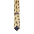 thumbnail image 3 of ROMARIO MANZINI NAVY, RED ON YELLOW CONSERVATIVE PRINTED DESIGN Standard Necktie, 3 of 3