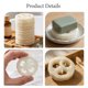 thumbnail image 3 of CRILSTYLEO 12Ud Base De Jabón Autodrenante Con Esponja De Loofah Natural Para, 3 of 6