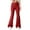Red, variant on IWRICH Fleece Flare Sweatpants for Women High Waisted Thick Baggy Lounge Pants Comfy Casual Loose Winter Warm Home Bottoms Red XL