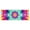 Colorful Rainbow Tie-1, variant on Rainbow Tie Dye Mandala Pattern Kitchen Rug Mat,Kitchen Runner Rugs Non Skid Washable,Decorative Kitchen Floor Mats for Kitchen,Sink,Laundry,17"X47"