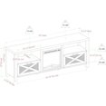 thumbnail image 4 of 70 Inch Tv Stand Living Room Furniture Stone freight Free Home My Lux Decor Round, 4 of 5