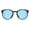 Matte Black, variant on Sunglasses for Men - OO9242 HSTN High-Bridge, Round Polarized Sunglasses with Oakley PRIZM Lenses - Navy/Trans Blue/PRIZM 24K Polarized - Size 52