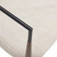 thumbnail image 3 of Gold Accent Iron Frame Dining Chairs: Modern Aesthetics & Upholstered Luxury, 3 of 12
