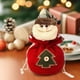 thumbnail image 5 of xihome Bolsa de regalo de manzanas para la vspera de Navidad, bolsa de tela con cordn ajustable para dulces con apliques bordados para regalar en fiestas navideñas, 5 of 6