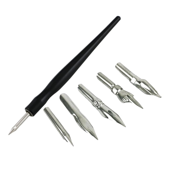 Lipstore Comic Dip Pen Nib Kits Art Supplies for Mapping Sketching Writing
