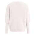 thumbnail image 5 of TTUHYWXI Boat Neck Batwing Sleeves Dolman Knitted Sweaters and Pullovers Tops for Women (White, L), 5 of 5