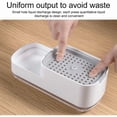thumbnail image 4 of Dish Soap Dispenser, Kitchen Sink Soap Dispenser, 2 in 1 Dishwashing Liquid Dispenser with Sponge Holder, Equipped with Sponge and Suitable for Kitchen Sink (White), 4 of 5