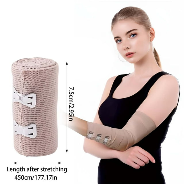Bracelets et Attelles de Poignet Élastiques pour Sports Usage Extérieur et Domestique, Polyester Extensible