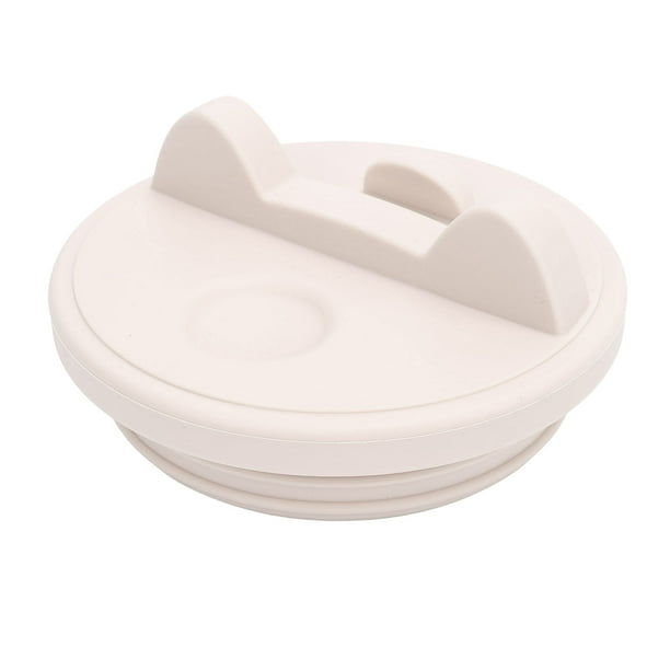 Soporte Para Teléfono Con Forma De Oreja De Gato A Prueba De Fugas, Cubierta De Silicona A Prueba De Derrames Con Tapa Para Vaso De Agua De 40oz