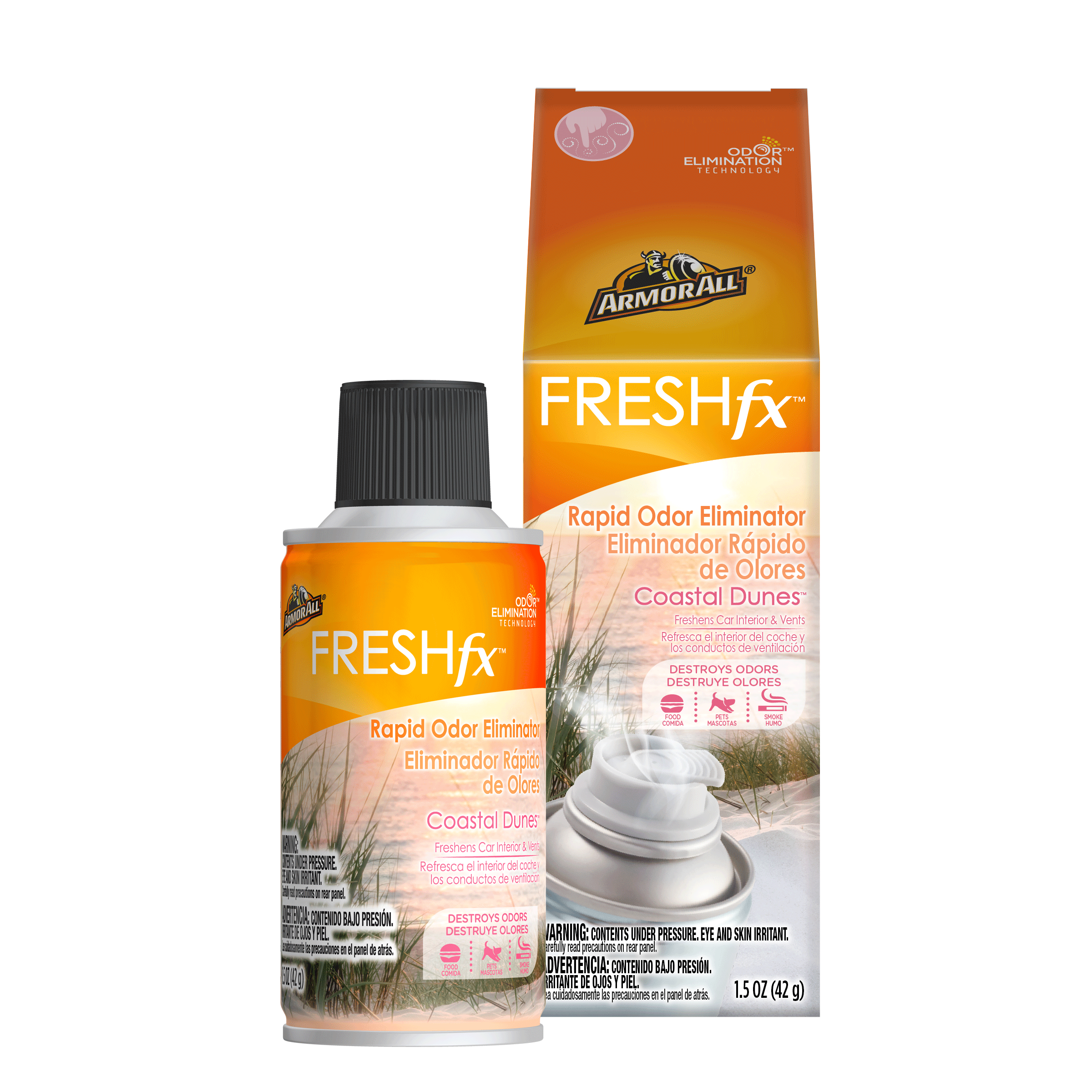 Armor All FRESHfx Rapid Odor Eliminator, Coastal Dunes, 1.5 ounces