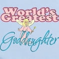 thumbnail image 2 of CafePress - World's Greatest Goddaughter Infant Bodysuit - Baby Light Bodysuit, Size Newborn - 24 Months, 2 of 4