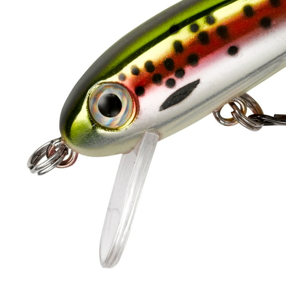 Rebel Track Down Minnow Slick Slow Sinking Slick Rainbow Trout 1 5/8" 3/32 oz.
