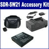 Panasonic SDR-SW21 Camcorder Accessory Kit includes: SDC-26 Case, SDCGAS008 Battery, SDM-178 Charger