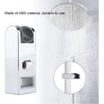 thumbnail image 5 of Support de Pommeau de Douche Barre Coulissante Support de Poteau, Chrome Hauteur Réglable Barre Coulissante Support de Rail 30x15, 5 of 5