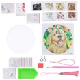 thumbnail image 1 of Kit de pintura 5D conjunto de herramientas de arte pintura de imagen animal bordado pintura DIY para dormitorio en casa ANGGREK Otros, 1 of 8